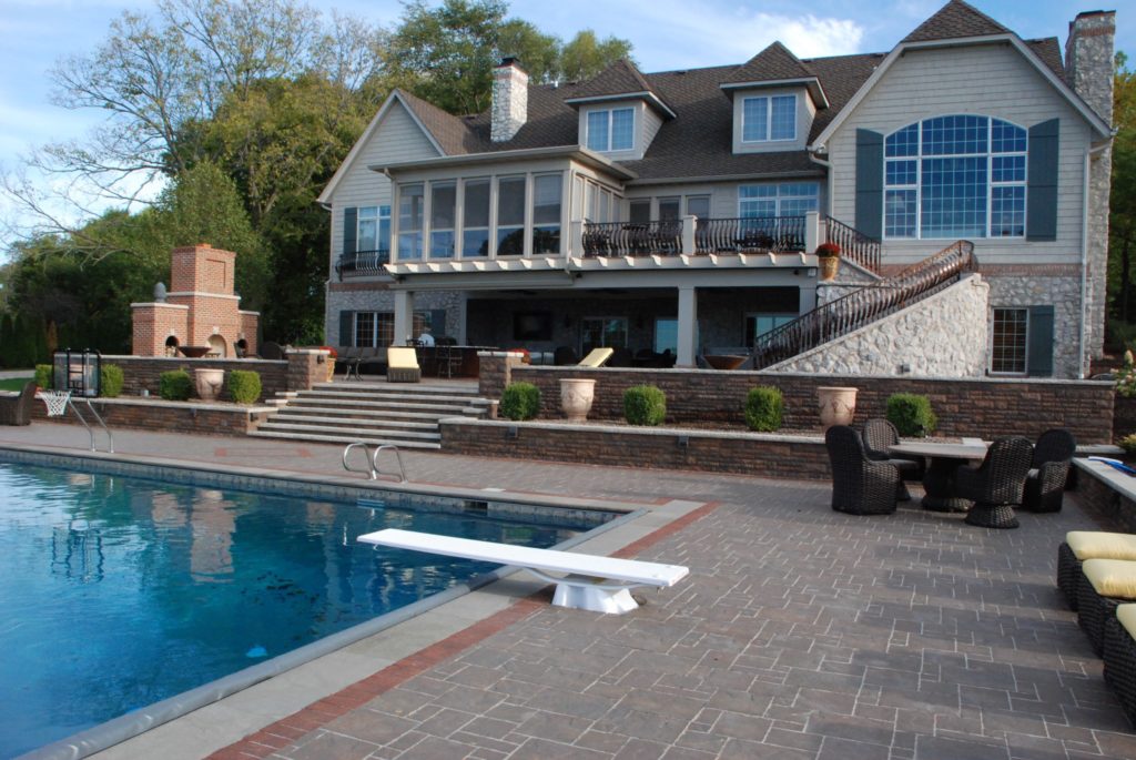 hardscaping, poolscapiing