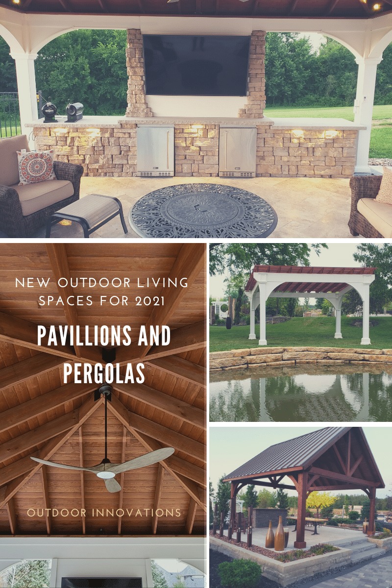 Examples of Pavilions and Pergolas